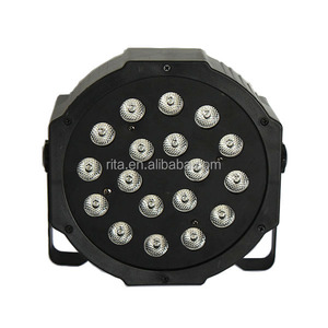 18*3วัตต์ Par LED RGB DMX 512ดีเจเวทีแสงย้ายหัวแสง; 6R6G6B(3วัตต์ Led) - Product Image 3