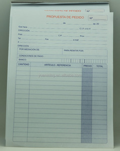 Quick Seller Bond Paper 350g Duplex Board Accounting Receipt <strong>Book</strong> With CMYK Cover for Hotel Company - Product Image 4