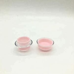 ミニ5g10gボール型アクリルPPクリーム/小さなプラスチックボックス/空の化粧品クリーム容器