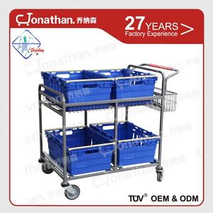 WD-2 ağır yükleme dayanıklı depo sipariş toplama arabaları - Product Image 2