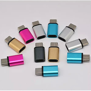 批发金属微到 <span class=keywords><strong>USB</strong></span> Type C 适配器 3.1 男，微针到 <span class=keywords><strong>USB</strong></span>-C 充电适配器的智能手机