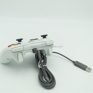 LQJP para XBOX 360 CONTROLADOR COM FIO PARA XBOX 360/PC/WINDOWS BRAND NEW USB WIRED CONTROLLER