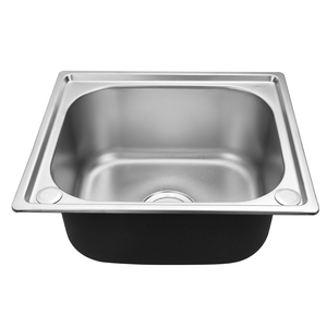 热销卫生五金收纳器不锈钢单碗厨房水槽 - Product Image 3