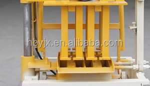 タンザニア舗装ブロックレンガメーカーQMR2-45手動レンガ製造機 - Product Image 6