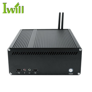 Iwill-mini vehículo pc i3 i5 i7, 8gb ram, 128gb ssd, 500g HDD, lan dual, cable de alimentación y ranura pcie - Product Image 3