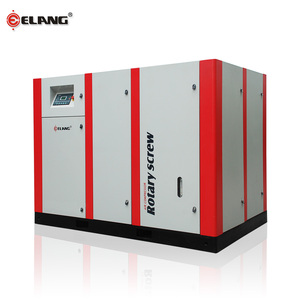 Elang 120HP 5bar 5.8 - 23 m3/min繊維産業用低圧スクリュー空気圧縮機