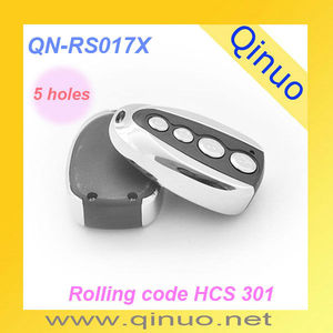 QN-RS017X telecomando con codice di rotolamento distintivo con 5 fori per la programmazione