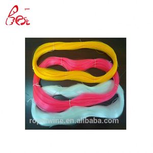 Linha de pesca mono de nylon, colorida, linha de pesca, gêmeo, corda de pesca, nylon, multifilamento, venda imperdível