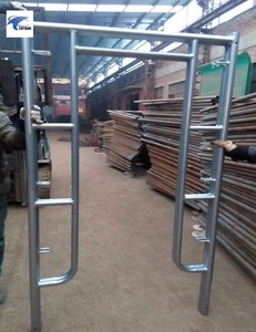 Стандартный размер строительных лесов US walk thru frame с стабилизаторами и скобами - Product Image 3