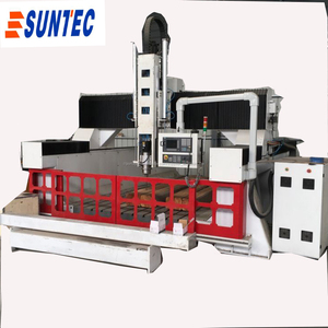 de alta precisão velocidade rápida 3d fazendo 9 kw hsd eixo rotativo de isopor de 4 eixos <span class=keywords><strong>cnc</strong></span> router máquina