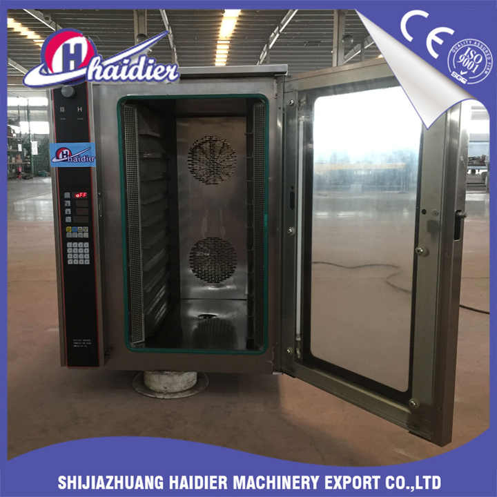 10 Trays Gas Industrial Automatic Arabic Bread Making Machine Gas Convection Oven for Sale
