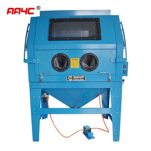 AA4C 990L kumlama dolabı kum kumlama kabini kumlama makinesi AA-SBC990 - Product Image 1