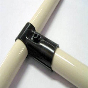 HJ-1 điện di khớp nối ống kim loại màu đen trong hình dạng t với độ dày 2.5mm cho xe đẩy nạc - Product Image 1