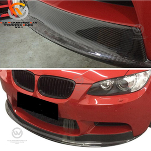 For <strong>E90</strong> E92 E93 M3 2008-2013 Carbon Fiber Front Lip Spoiler AK Type