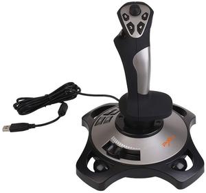 PXN 2113 PRO Flying Stick Interfaz USB Juego de computadora Joystick con controlador analógico de vibración para juego de PC - Product Image 1