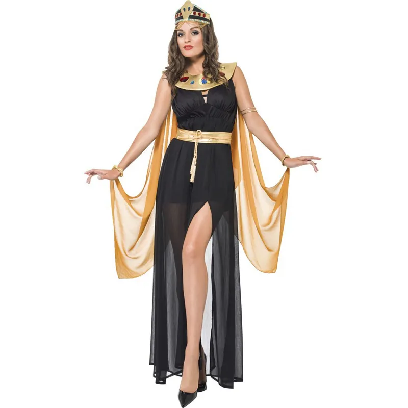 Disfraz de baile tribal árabe para mujer, nuevo traje sexy de alta calidad, negro
