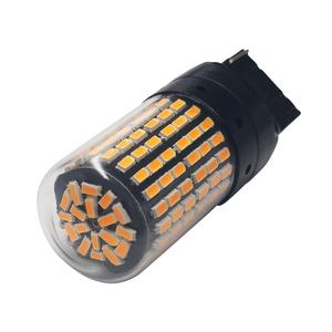 1156 BAU15S PY21W 144SMDLED電球Canbus BA15S P21W T20T25車のターンシグナルライト自動テールストップライトバックアップリバースランプ