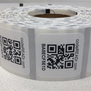 Benutzer definierter Barcode-und QR-Code-sequentieller Klebe etiketten aufkleber