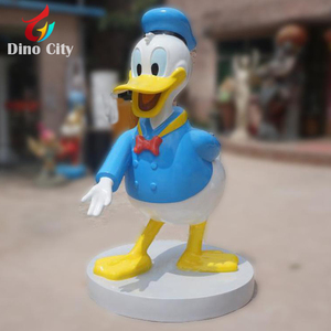 Customized Fiberglass Life Size <strong>Donald</strong> Duck Statues for Amusement Parks - Product Image 2