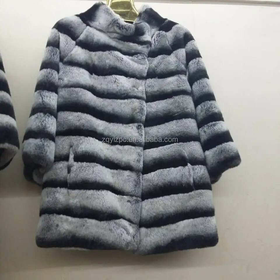 Роскошное пальто из натурального шиншиллового меха кролика рекс для сексуальных женщин/длинное меховое пальто