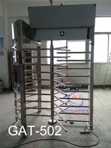 LED Digital Display and Counter <strong>Function</strong>(option) Full Height with Comfortable Passageway Space Fingerprint Turnstile&amp;barrier Gat - Product Image 2