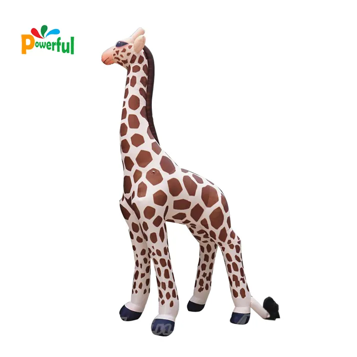 Inflatable advertising balloon large giraffe animal model for outdoor decoration