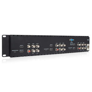 Triplo 5 " 2RU 800 x 480 entrada HDMI <span class=keywords><strong>SDI</strong></span> transmissão montagem em rack <span class=keywords><strong>lcd</strong></span> <span class=keywords><strong>monitor</strong></span>
