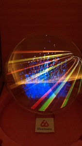 1メートル、直径3D LedとHologram 4ブレードのファンとAPPとWIFI