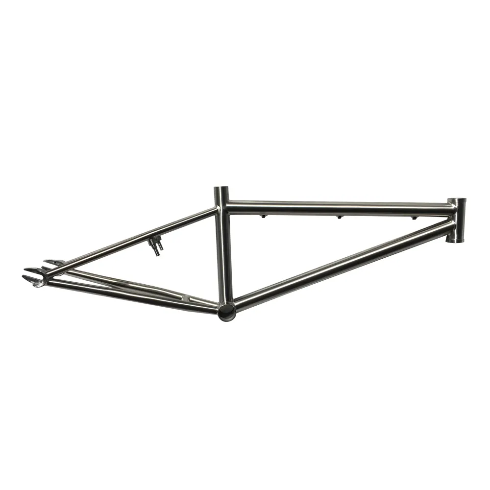 Freestestilo bmx quadro de bicicleta, quadro de liga de titânio para motocross