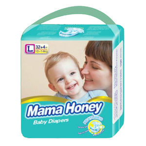 スーパーソフトハニーキッズ子供おむつ通気性トップシートカスタムプリント使い捨ておむつ赤ちゃんブルーコア