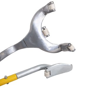 ハンドル型タイヤマウント/降車工具スチール手動タイヤチェンジャー工具簡単タイヤ交換