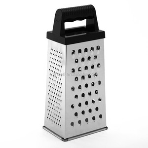 舒适的厨房工具4面不锈钢洋葱盒刨丝器 - Product Image 1
