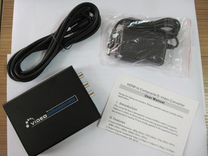 Entrada HDMI de alta calidad a AV/S, convertidor de salida de vídeo, vídeo de Audio compuesto de 1080p para TV analógica