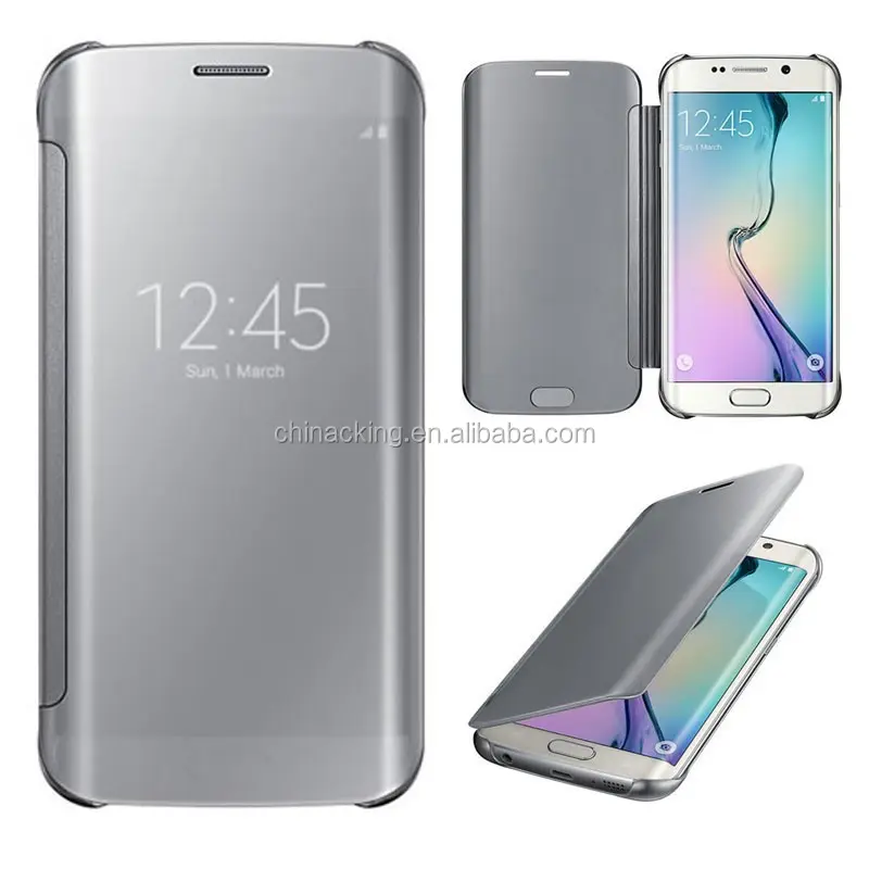 Para Samsung Galaxy S21 S21 PLUS S21 Ultra S22 S22 Plus S22 Ultra Smart View Flip Mirror Case