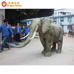 Disfraz controlado por 1 o 2 personas, modelo de simulación dinámica, elefante que camina, parque de atracciones, disfraz de elefante - Product Image 1