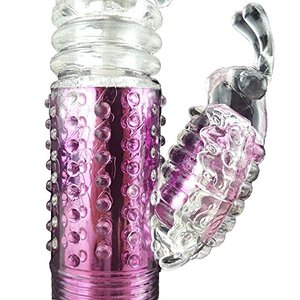 12 Speeds Multi-Frequency Thrusting Rotating Viberate Large Size Butterfly Rabbit <strong>Sex</strong> Toys for Women Pleasure - Product Image 4