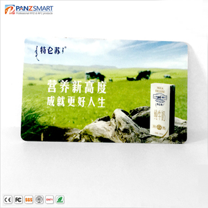 定制CR80黑色聚氯乙烯名片现货紫外印刷塑料会员卡全息图保修卡NFC芯片，带网址链接