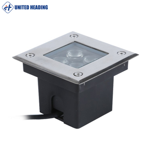 Square Outdoor Recessed Floor Recessed 3W <strong>4W</strong> 5W 6W 9W 12W 16W 24W 36W 12V 24v Inground <strong>Led</strong> Light - Product Image 2