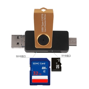 SD/Micro 卡读卡器，USB Type C 微型 USB OTG 适配器和 USB 3.0 便携式存储卡读卡器 - Product Image 6