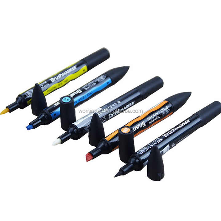 Winsor & Newton Brushmarker Marker Stifte Pinsel Alkohol Basierend Schnelle Dry Blau Grün Töne