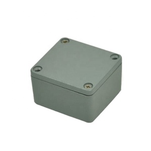 เหวินโจวโรงงาน IP67กล่องอลูมิเนียมกันน้ำ64X58X35mm