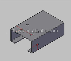 Galvanizli yüzey işleme profilli omega kanallar soğuk haddelenmiş dudaklı purlin kanal purlin türleri - Product Image 3