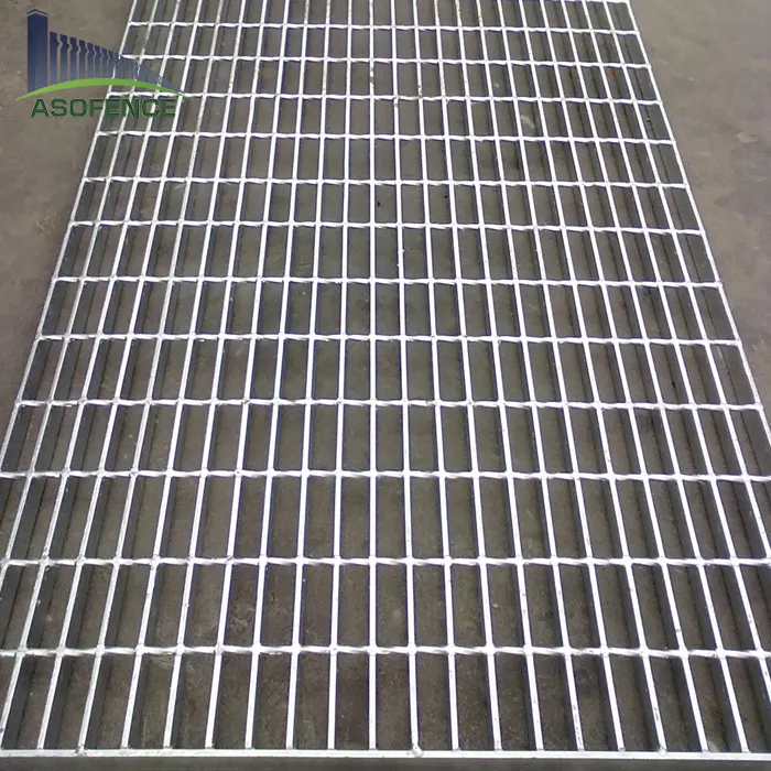 Coperture di drenaggio seghettate in metallo griglia in acciaio per materiale da costruzione da costruzione