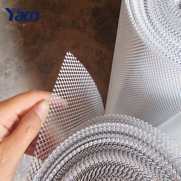 0.5mm 0.7mm 1mm Aluminum erweitert metall mesh bildschirm gutter schutz mesh