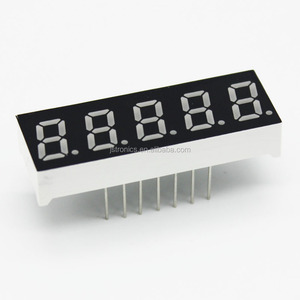 Jstronic 5 <strong>Digits</strong> Seven <strong>Segments</strong> 0.3&quot; 0.31&quot; 0.32 Inch 5 <strong>Digit</strong> <strong>7</strong> <strong>Segment</strong> Led <strong>Display</strong> - Product Image 1