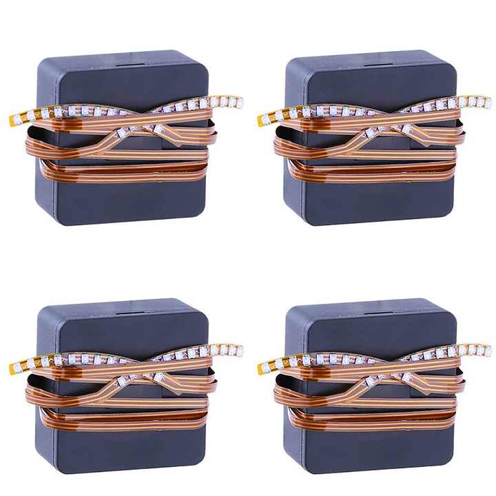 Led eye lashes flash LED lash Halloween gifts LED full strip lashes