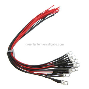 Small Mini Lights DC5-12V Single Bulb Pre Wired <strong>3mm</strong> 5mm 10mm Bright White Red Green Blue <strong>Leds</strong> Diode <strong>20cm</strong> Prewired 12v Diode