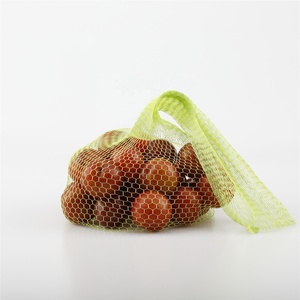 Sacchetto di rete 100% compostabile e degradabile per la protezione dell'amido di mais DAB-Sacchetto di rete per prugne tagliate e modellate 3-37 - Product Image 3