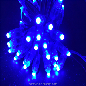 Mini <span class=keywords><strong>LED</strong></span> étanche IP68 12 volts, 50 pièces, <span class=keywords><strong>module</strong></span> de pixels WS2811 de 9 mm, lumière de type balle, lumière de lettre - Product Image 2