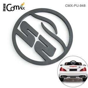 אופנה אישית מתכת רכב שם צלחת, מאט Gunmetal <span class=keywords><strong>Meta</strong></span> לוגו רכב סמל